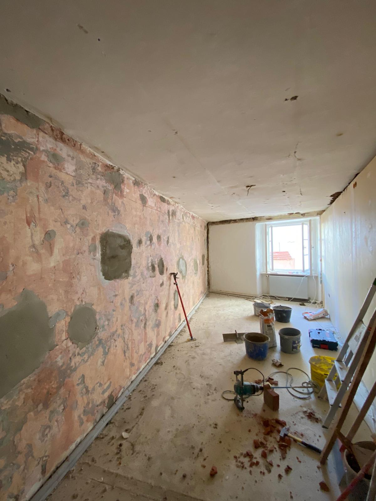 Komplettrenovierung Altbauwohnung – Vorher 1